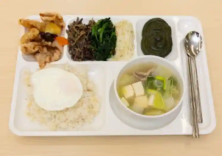 26일 청와대 구내식당 특별 오찬 메뉴. 청와대