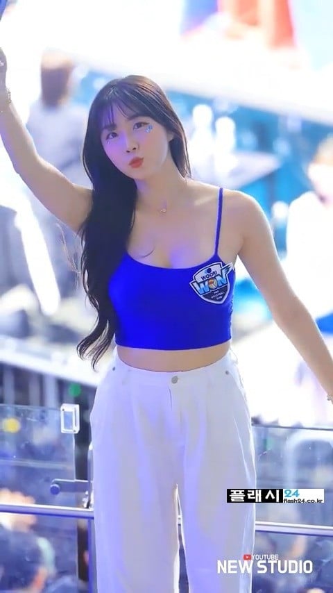팬이 촬영한 안지현 치어리더