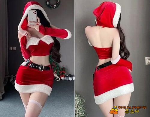 오늘 입을 옷고르는 여친