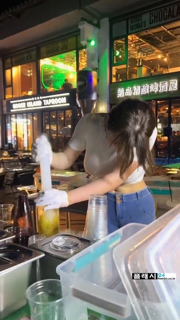 손님이 그렇게 많다는 야시장 알바