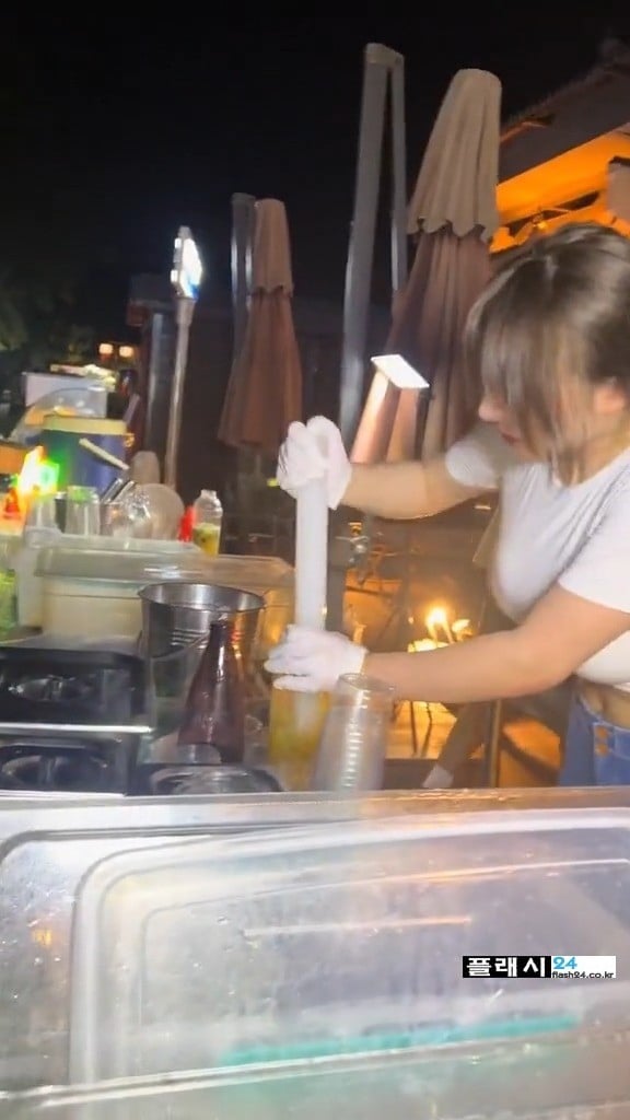 손님이 그렇게 많다는 야시장 알바
