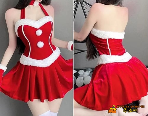 오늘 입을 옷고르는 여친