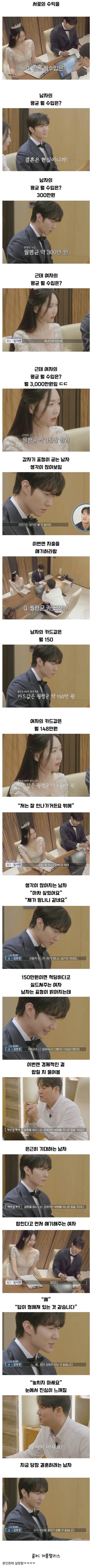 인기녀와 매칭 후 실망한 남자